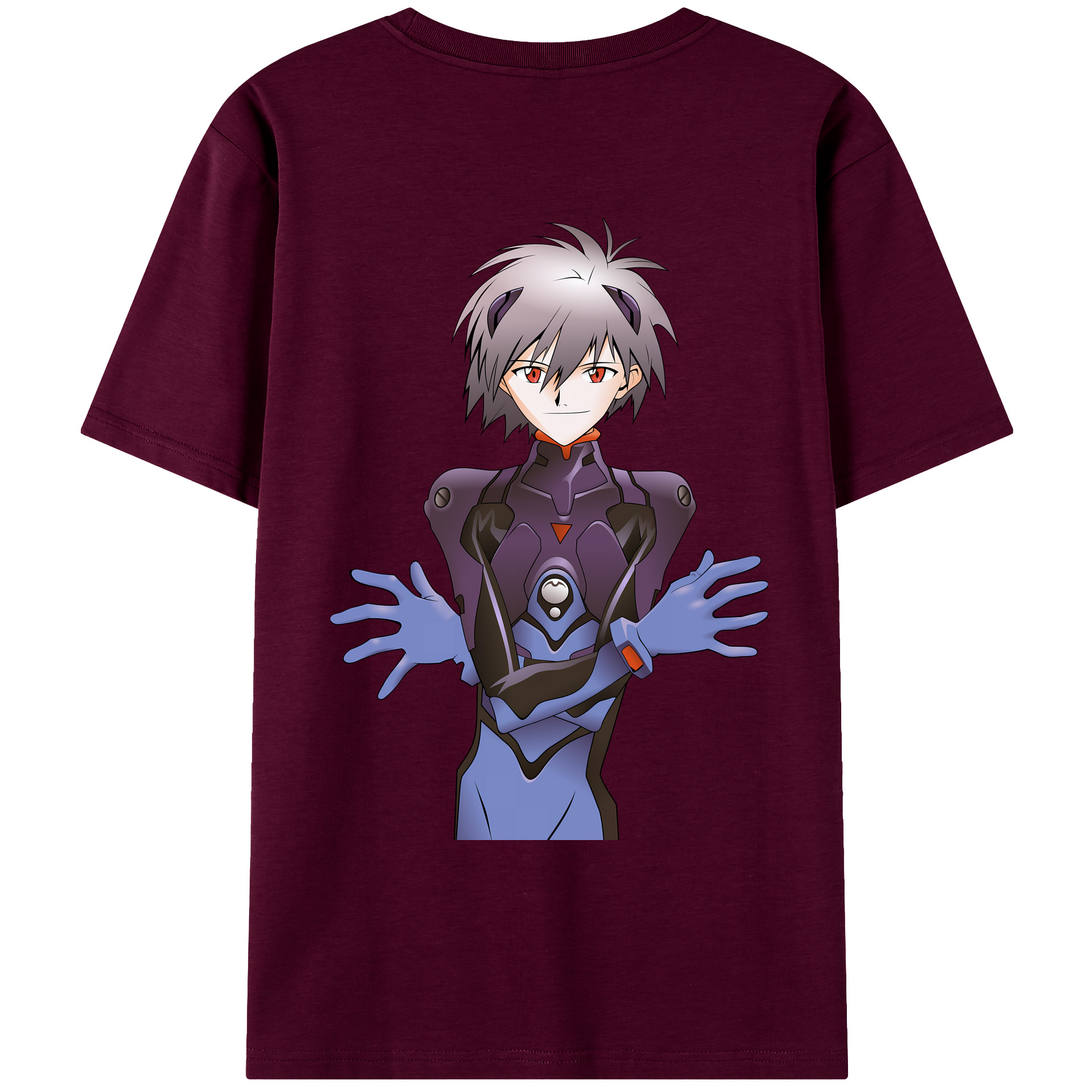 （画像用） EVA 新世紀エヴァンゲリオン レディース半袖Tシャツ(バックプリント)